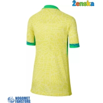 Brazil Domaci Dres za Ženska Copa America 2024 Kratak Rukav